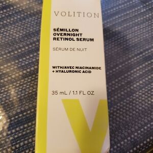 Volition Overnight Retinol Serum w/ Niacinamide and Hyaluronic Acid 1.1 FL oz
